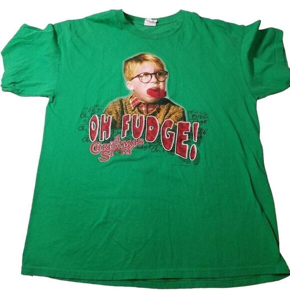 Christmas Story Ralphie tshirt L - Picture 1 of 2